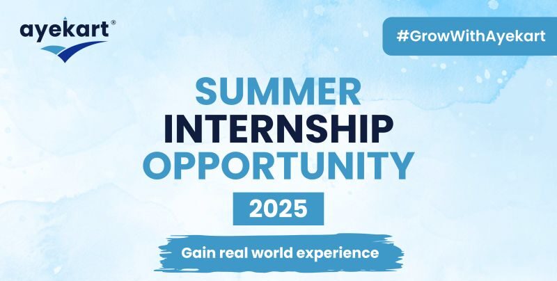 AyeKart is offering Summer Internship Opportunity